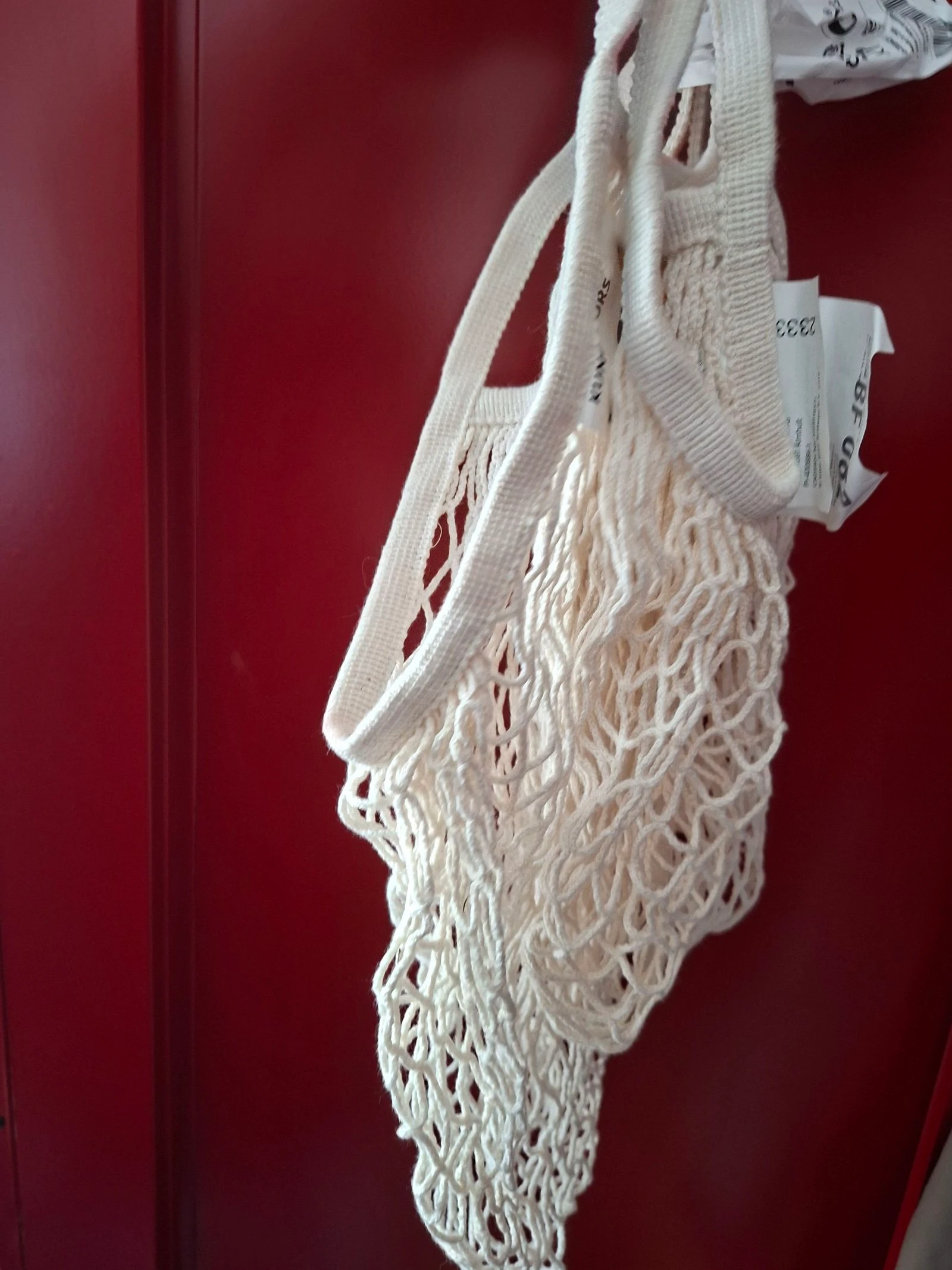 2 saco nuevo tipo bolso beige de IKEA, uno pequeño, uno mediano – photo 2